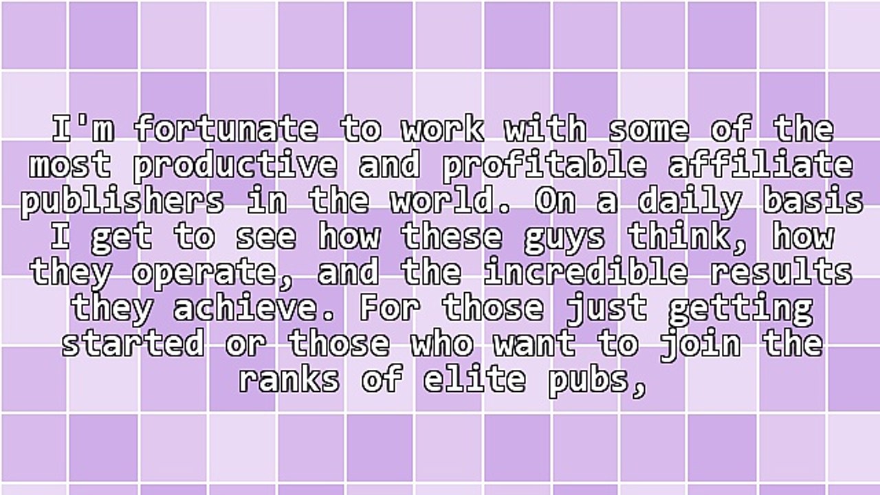 How to Assess an Affiliate Network