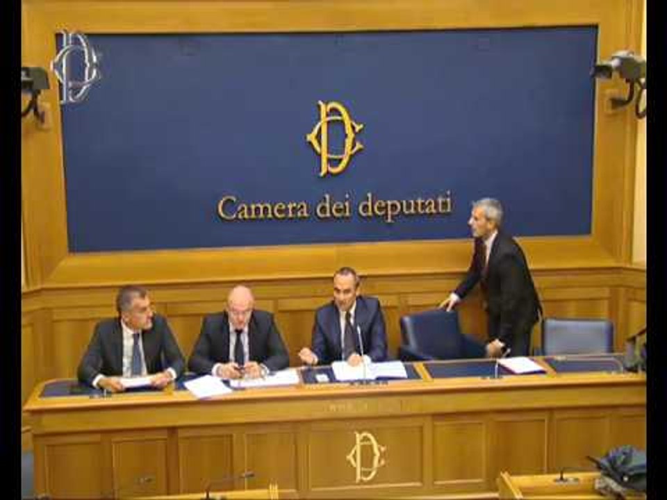 Roma - Un sì per la Montagna - Conferenza stampa di Enrico Borghi (11.10.16)