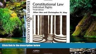 Must Have  Constitutional Law--Individual Rights: Examples and Explanations (The Examples