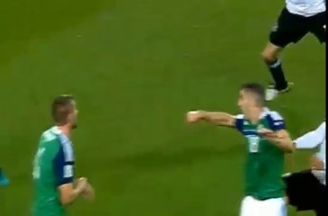 Goal Khedira. Germany 2 -0 Northern Ireland
