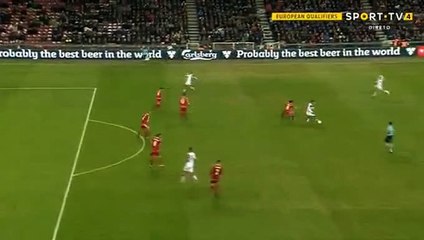 Fatos Beqiraj Goal HD - Denmark 0-1 Montenegro 11.10.2016 HD