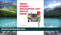 Books to Read  Traffic Accident Investigators  Lamp Analysis Manual  Best Seller Books Best Seller