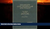 FREE PDF  Disability Civil Rights Law and Policy (Hornbook)  DOWNLOAD ONLINE