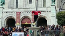 Awesome soccer tricks street performance in Paris! [HD]