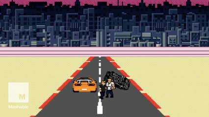 'The Fast and the Furious' goes old-school in this 8-bit remake