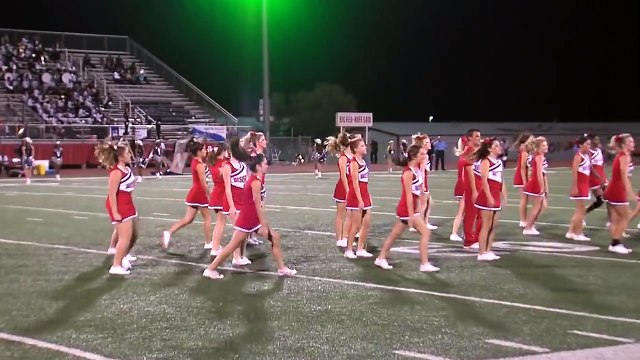 Cheerleader Tumbling Performance