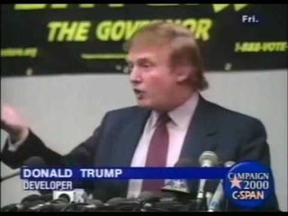 Donald Trump says to include third parties in the presidential debates.