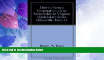 Big Deals  How to Form a Corporation, LLC or Partnership in Virginia  Full Read Most Wanted