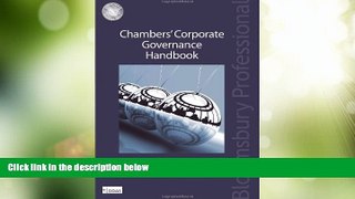 Big Deals  Chambers  Corporate Governance Handbook: Fifth Edition (Criminal Practice Series)  Best