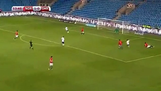 Mattia Stefanelli Goal - Norway 1-1 San Marino 11.10.2016