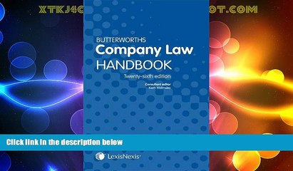 Big Deals  Butterworths Company Law Handbook  Best Seller Books Best Seller