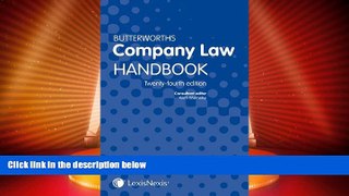 Big Deals  Butterworths Company Law Handbook  Full Read Most Wanted