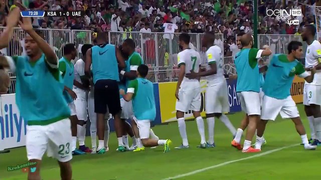 SAUDI ARABIA 3-0 UNITED ARAB EMIRATES 2018 FIFA World Cup Qualifiers - All Goals 11-10-2016 HD