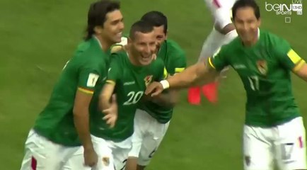 Pablo Daniel Escobar Amazing Goal - Bolivia 1-0 Ecuador - (11/10/2016)