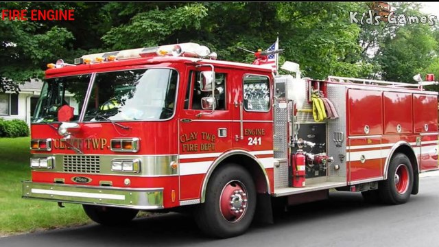 Learn Transport : Names of Vehicles - Cars for Kids : Truck, Ambulance, Police Car and other