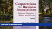 Must Have  Corporations and Other Business Associations Selected Statutes, Rules, and Forms