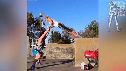 Esta pareja fitness está causando furor en las redes sociales mira por qué