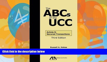 Books to Read  The ABCs of the UCC: Article 9: Secured Transactions  Best Seller Books Best Seller