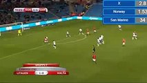 NORWAY VS SAN MARINO 4-1 Adama Diomande EPIC GOAL WC QUALIFIERS 11-10-2016