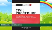 Big Deals  Casenotes Legal Briefs: Civil Procedure, Keyed to Subrin, Minow, Brodin,   Main, Fourth