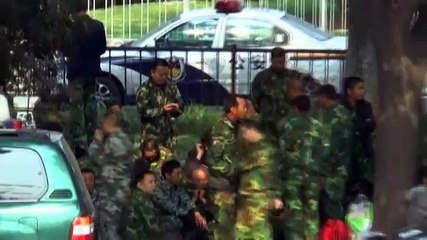 A Pékin, des centaines de militaires protestent contre la réduction des effectifs
