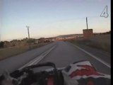(video) In moto a 336 kmh vitesse