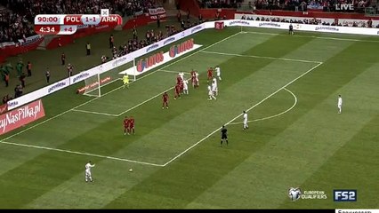 Poland	2-1	Armenia Goal Lewandowski 11.10.2016