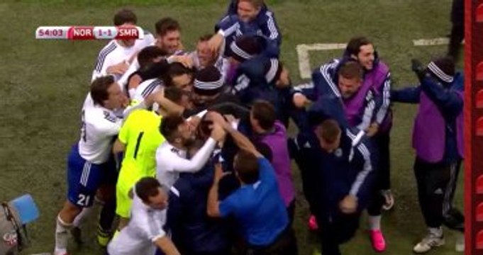 San Marino, Norveç Deplasmanında Gol Buldu