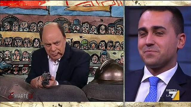 La Copertina di Crozza a diMartedì dell'11 Ottobre 2016 - Italicum e riforme come il nitrato e la glicerina