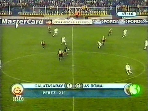 Galatasaray v. Roma 20.11.2001 Champions League 2001/2002