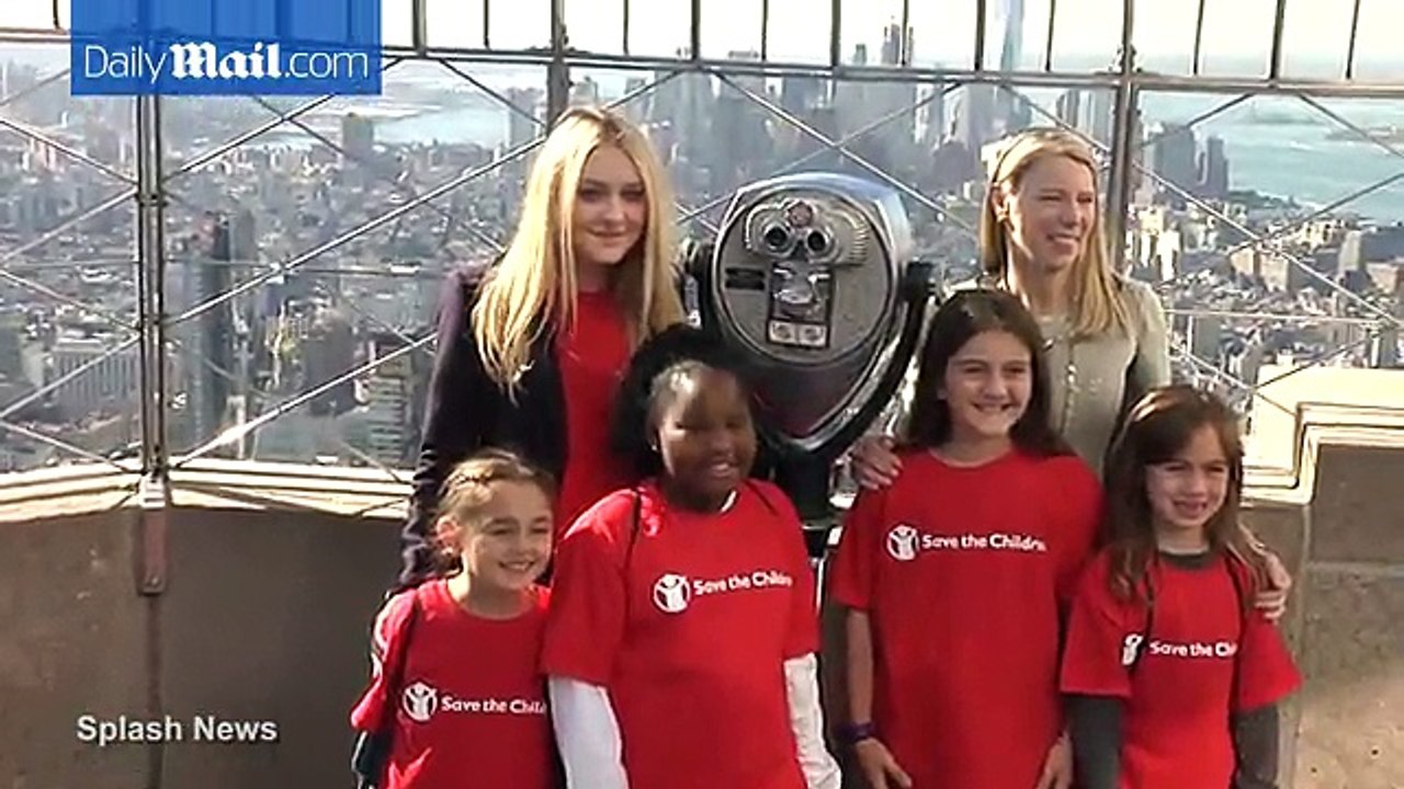 Dakota Fanning celebrates International Day Of The Girl in NYC