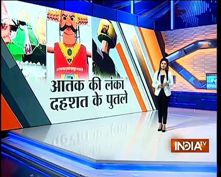 Pak PM Nawaz Sharif show as 'Ravan' Hafiz Saeed 'Meghnaad' Indian Media Report