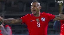 Arturo Vidal Amazing Goal - Chili 1-0 Peru - (11/10/2016)