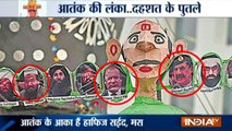 Nawaz Sharif, Raheel Sharif & Hafiz Saeed show as 'Ravan' in India