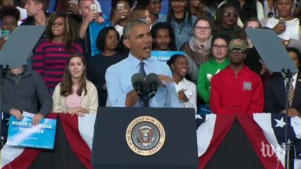 Obama says Trump doesn't have the temperament, judgment or knowledge to be president