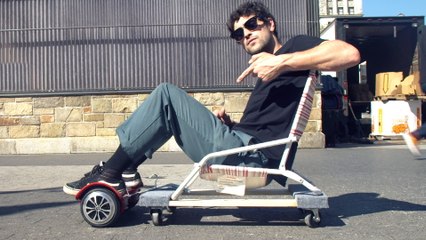 How to make a DIY hoverboard chair