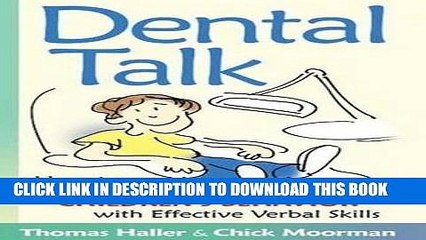 [PDF] Dental Talk: How  to Manage Children s Behavior with Effective Verbal Skills Full Online