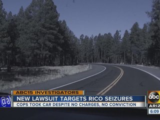 Police seize couple's car, new lawsuit targets RICO seizures