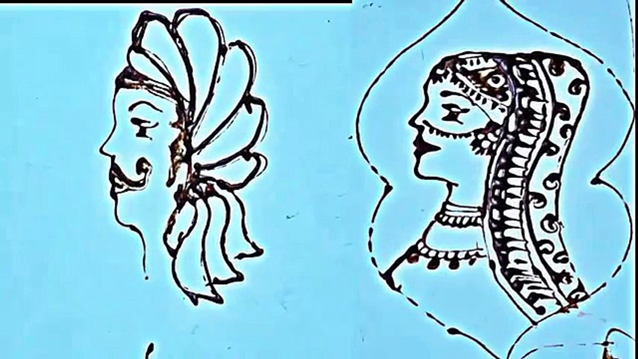 Henna Design for hands - Circle - 2 TUTORIAL