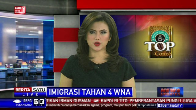 Imigrasi Jaksel Tahan Empat WNA Ilegal di Apartemen Kalibata