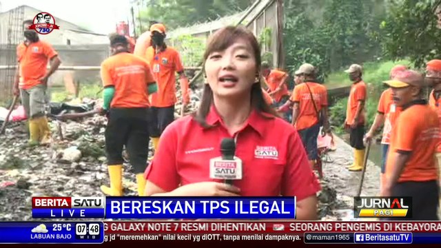 Warga Lubang Buaya Keluhkan TPS Ilegal Pinggir Kali TMII