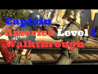 Captain America Super Soldier Level 1 Walkthrough