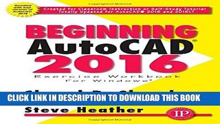 [PDF] Beginning AutoCAD 2016 Popular Collection
