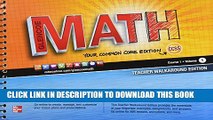 [PDF] Glencoe Math Common Core, Course 1, Vol. 1, Teacher s Walkaround Edition Full Colection
