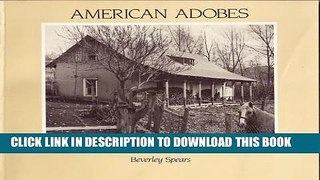 [PDF] American Adobes Rural Houses of Northern New Mexico Popular Online