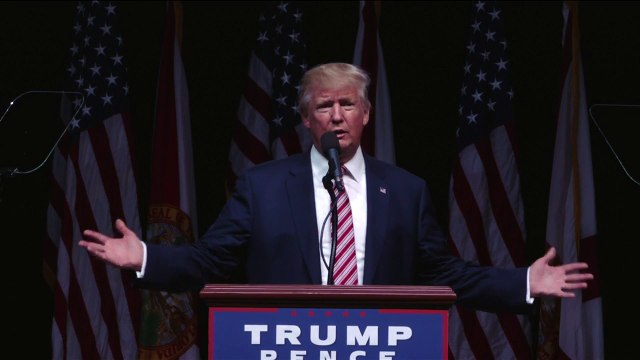 Trump says Clinton kept entering his personal space during the second debate