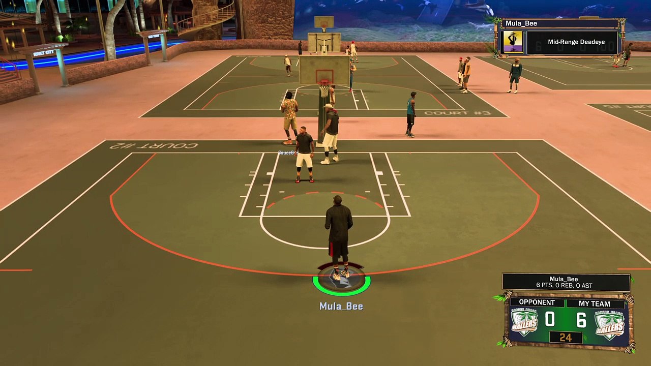NBA 2K17 broken ankles