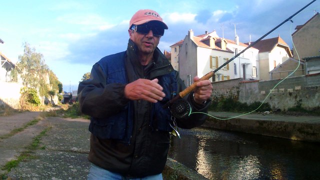 pêche des ablettes dan le sichon a vichy 2 eme catégorie