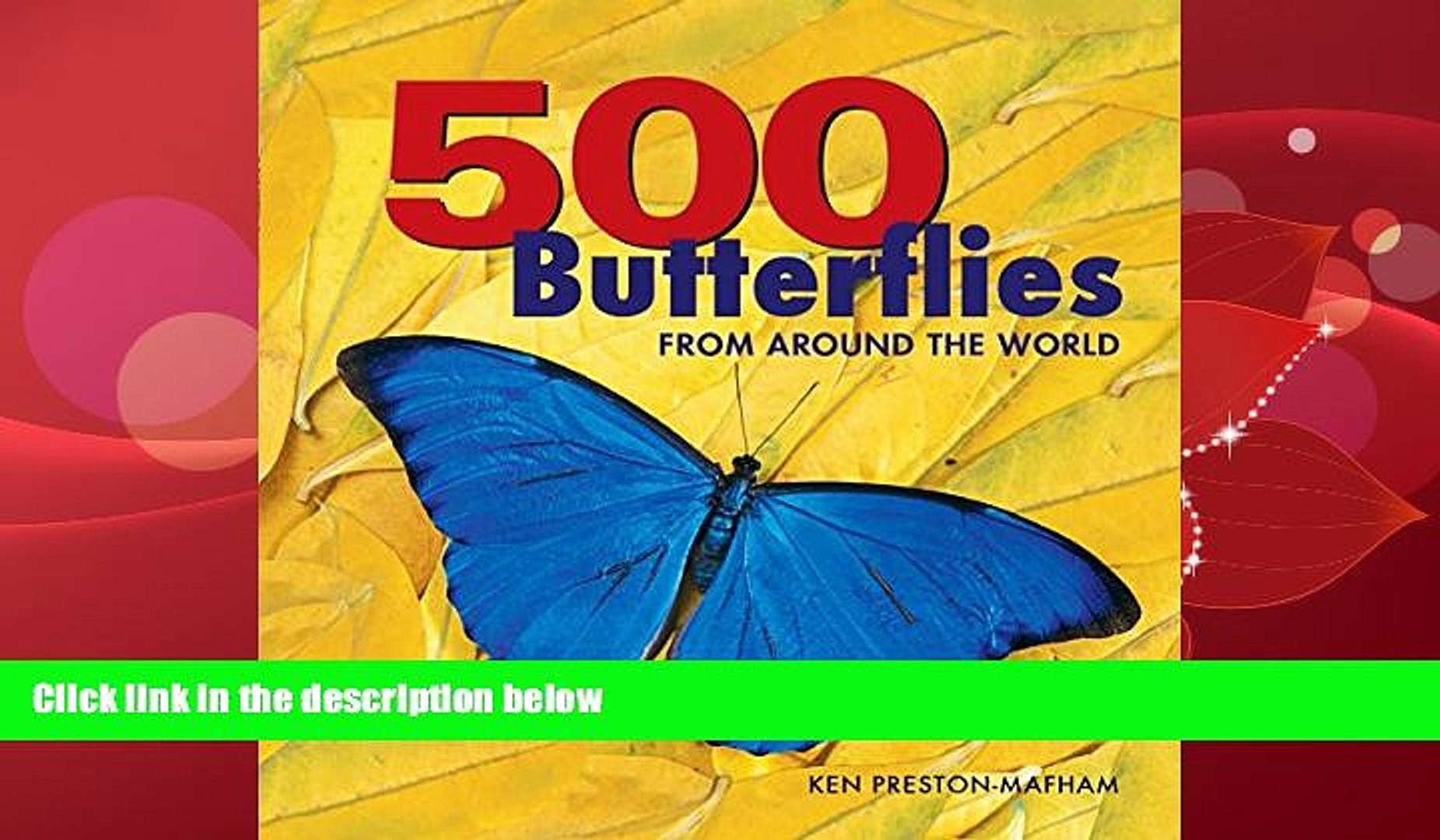 Popular Book 500 Butterflies: From Around the World