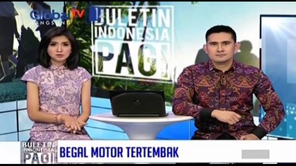 Pelaku Begal Motor Tertembak Akibat Melawan Petugas